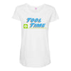tool time Maternity Scoop Neck T-shirt