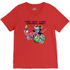 lion mouth hands V-Neck Tee