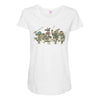 where the wild turtles are Maternity Scoop Neck T-shirt
