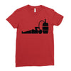 drink beer Ladies Fitted T-Shirt