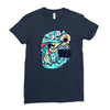 dead &amp; sea Ladies Fitted T-Shirt