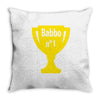 babbo numero 1 Throw Pillow