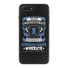 Never Underestimate the Strength of a Stomach Cancer Warrior iPhone 7 Plus Case