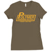polymer records, ideal gift or birthday present funny Ladies Fitted T-Shirt