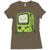 nintendo bmo Ladies Fitted T-Shirt