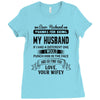 Dear Husband, Love, Your Favorite Ladies Fitted T-Shirt