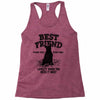 Best Friend Bull Terrier Racerback Tank