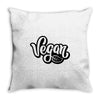 vegan Throw Pillow