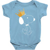 Crown Snoopy Baby Bodysuit