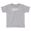 brooklyn script nyc new york city baseball jersey Toddler T-shirt