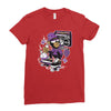 music characters Ladies Fitted T-Shirt