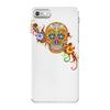 women's sugar skull purple iPhone 7 Case