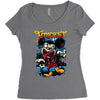 zombie mouse Women's Triblend Scoop T-shirt
