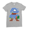 Mario Games Ladies Fitted T-Shirt