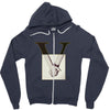 hand in hand Zipper Hoodie