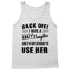 Back Off Crazy Daughter Afraid To Use Her Tank Top