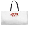 spooky shit Weekender Totes