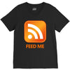 rss feed me V-Neck Tee