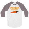 Veggie Powered 3/4 Sleeve Shirt
