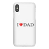 I LOVE YOU DAD iPhoneX