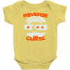 reverse the curse Baby Onesie