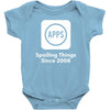 apps spoiling things since 2008 Baby Bodysuit