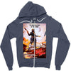 mad max movie poster Zipper Hoodie