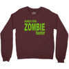 daddy's little zombie hunter Crewneck Sweatshirt