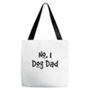 number one dog dad Tote Bags