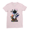 who loves golden retriever Ladies Fitted T-Shirt
