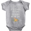 ice cream or a felony Baby Bodysuit