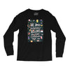we lose ourselves in books Long Sleeve Shirts