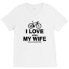 i love when my wife lets me buy another bike V-Neck Tee