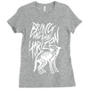 bring me the horizon wolf bones new Ladies Fitted T-Shirt