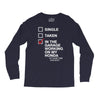 in the garage working on my honda Long Sleeve Shirts