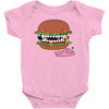 monster burger Baby Onesie