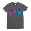 Colorful Cats Ladies Fitted T-Shirt