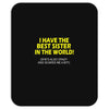 best sister crazy scarry Mousepad