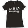 evolution diver   diving Ladies Fitted T-Shirt
