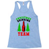 christmas drinking team Racerback Tank