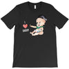 Cute Baby Painter's Dad Love T-Shirt