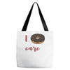 i donut care Tote Bags