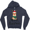 merry cristmas reindeer Zipper Hoodie