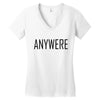 anywere Women's V-Neck T-Shirt