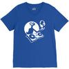 dj et hacke musik V-Neck Tee