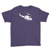 design uh 1h helicopter hubschrauber us army irak krieg war vietnam Youth Tee