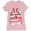 addict x mysterious al mask Ladies Fitted T-Shirt