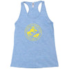 jurassic state park Racerback Tank