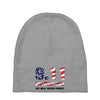 9.11 Patriot Day We Will Never Forget Baby Beanies