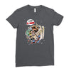 deadpool and superman Ladies Fitted T-Shirt